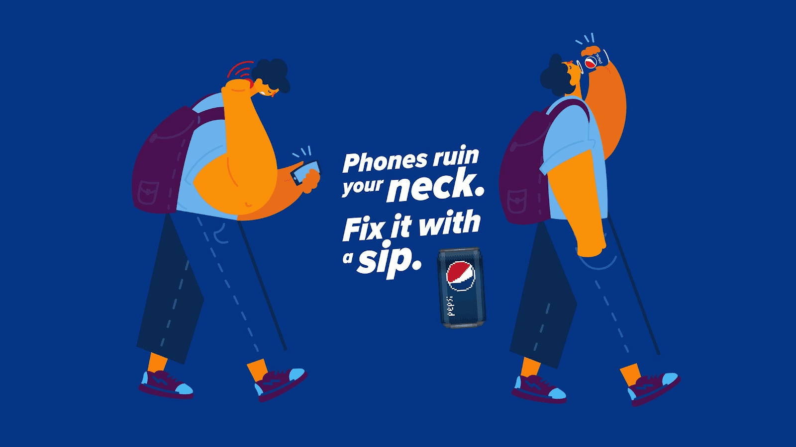 Pepsi, Fixes your neck, BBDO Agency, Ukraine