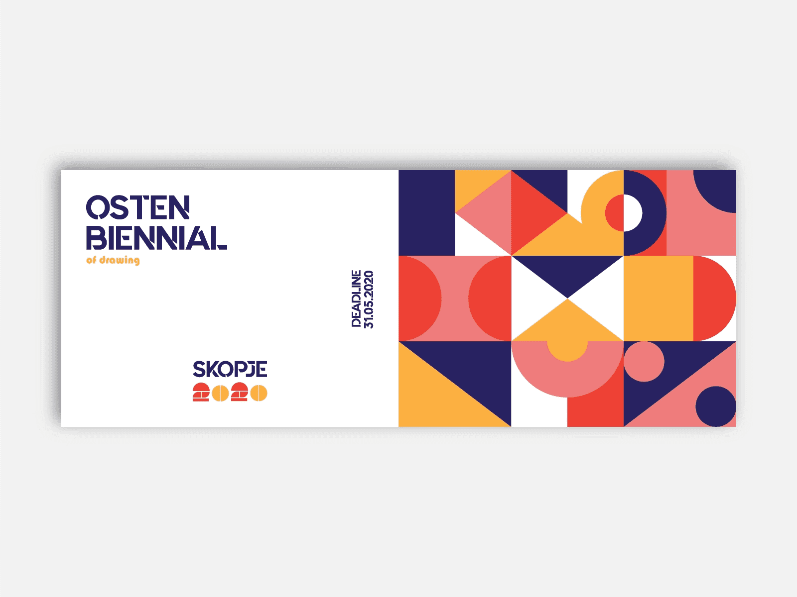 Osten Biennial Banner by Filip Panov