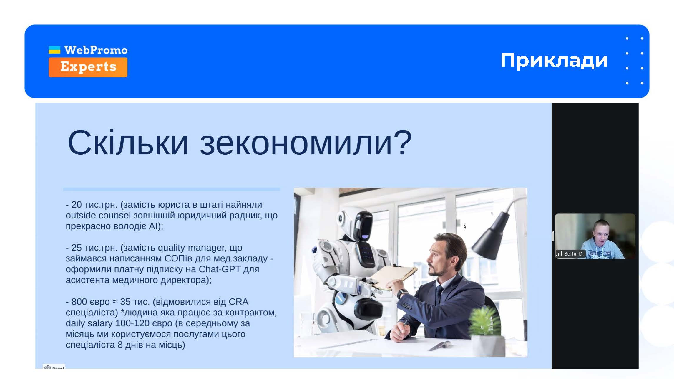 Приклади використання штучного інтелекту в бізнесі