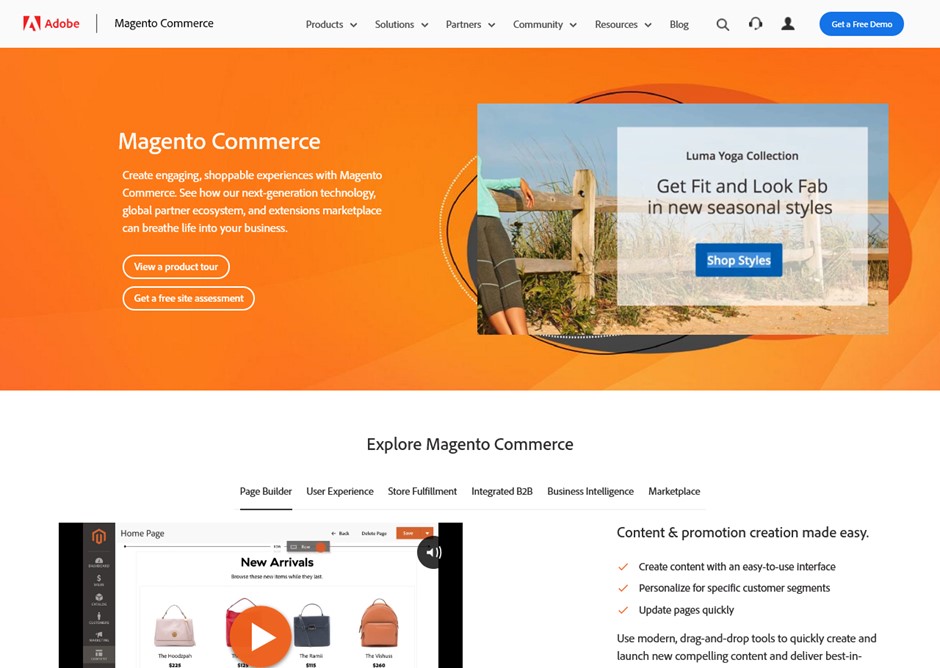 Magento – CMS для крупных магазинов