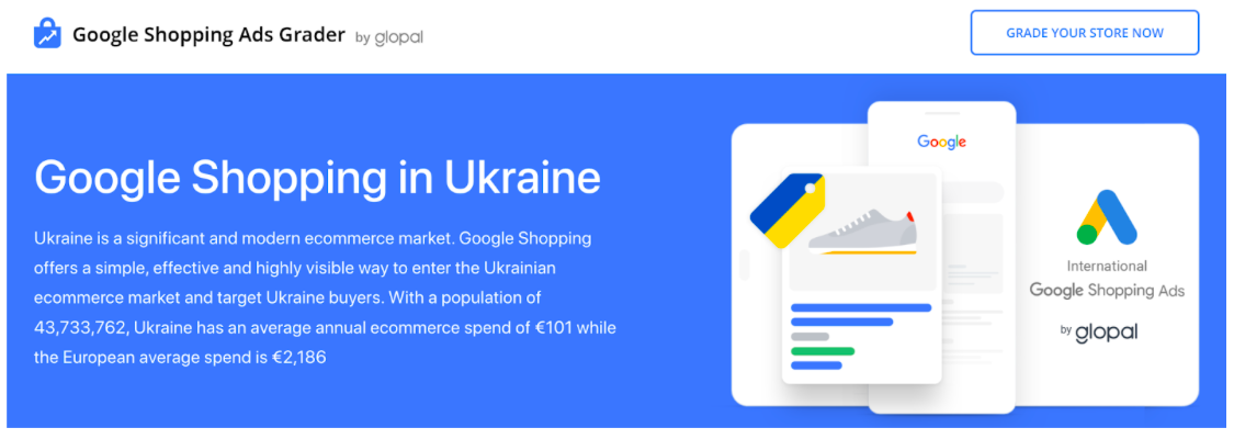 Google Shopping Ads Grader by Glopal