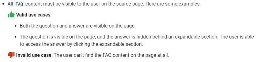 Google оновив документацію щодо правил розмітки FAQ