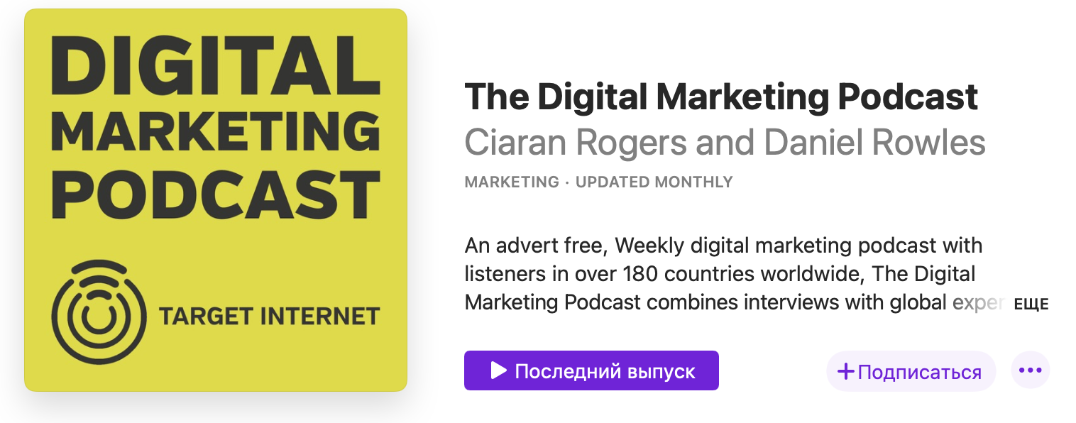 The Digital Marketing Podcasts