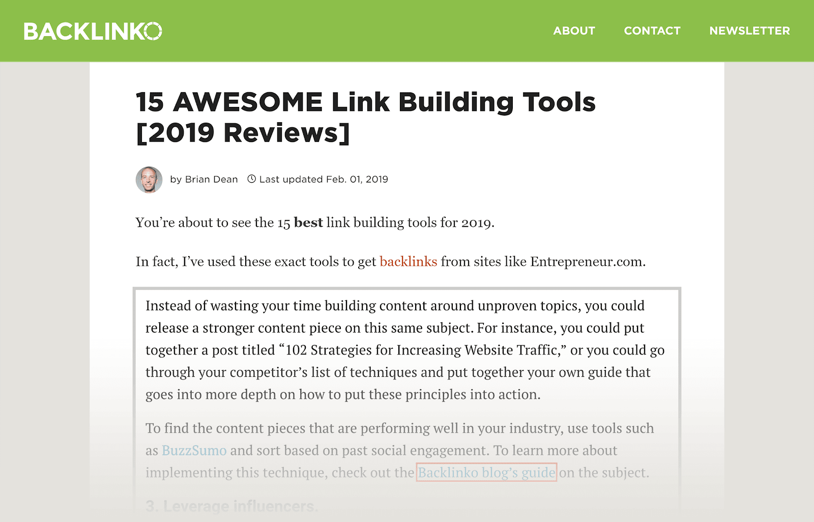 Link Building Tools – Post