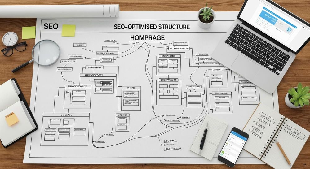 Створення SEO-оптимізованої структури комерційного сайту