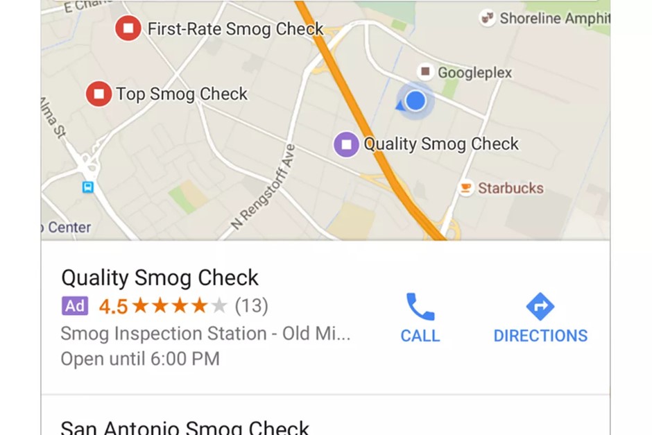 Промоакции в Google Map